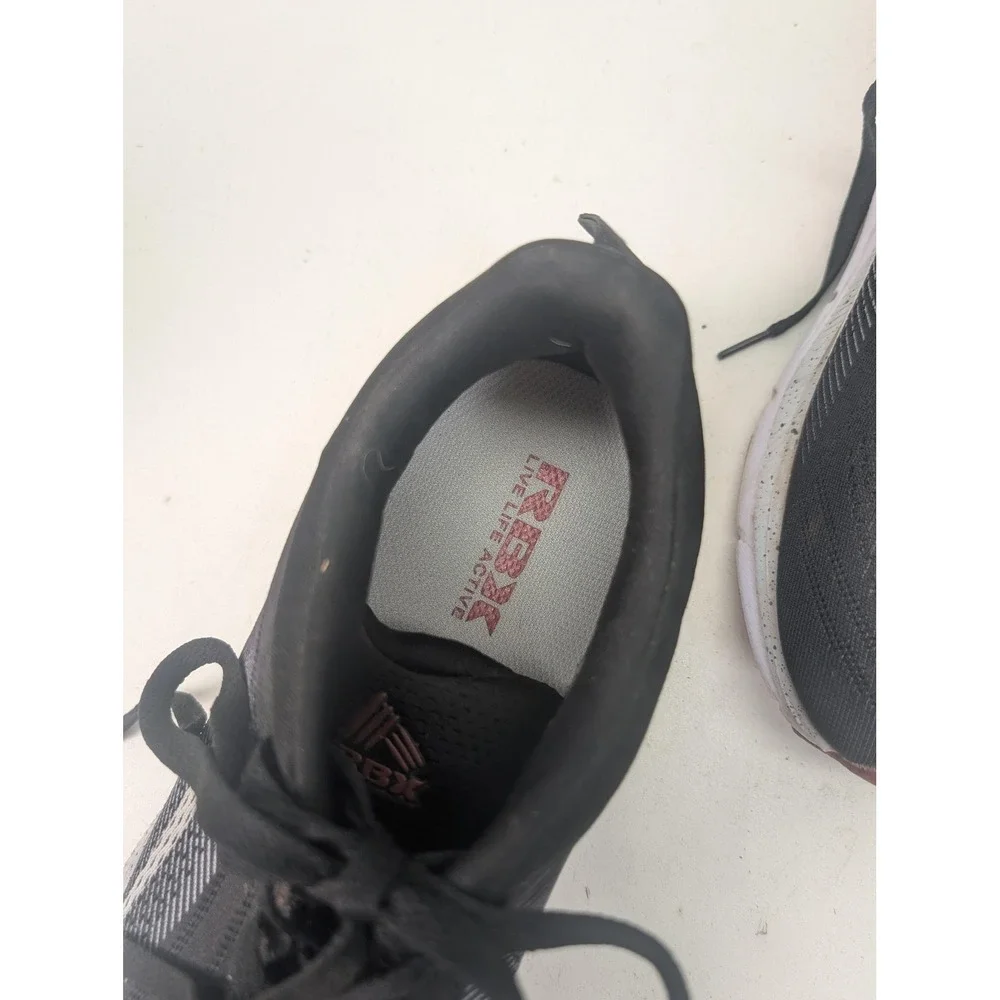RBX Shoes Mens‎ Size 11.5 Black Athletic Running Cushioned Low Top Sneakers